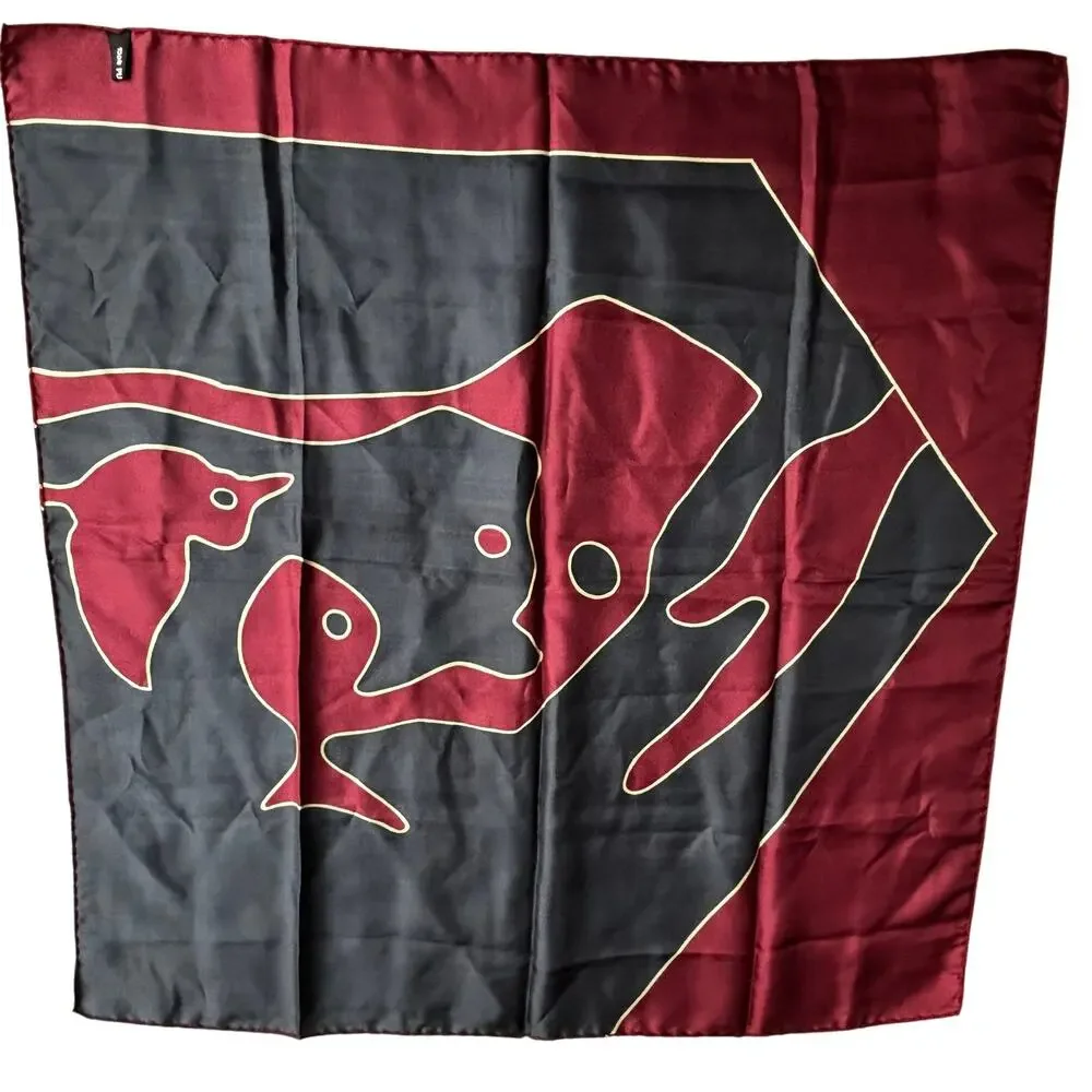 Vintage silk scarf
